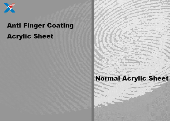 購入 明確な傷抵抗力があるアクリル シート堅いAFのコーティングは特定のサイズにカットした online manufacture